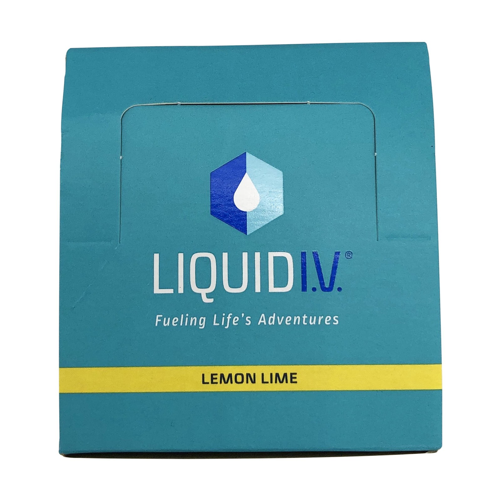4/27 Liquid I.V. Hydration Multiplier, Electrolyte Powder, Lemon Lime, 8 Count