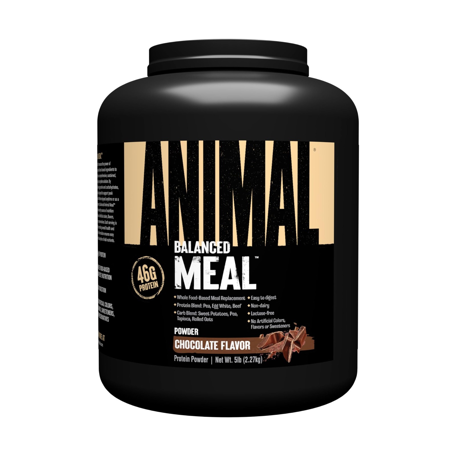 Animal Meal Protein Shake with Whole Food Ingredients, Aids in Muscle Recove…