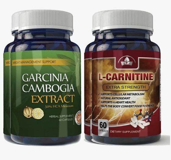 Garcinia Cambogia Weight Management & L-Carnitine Metabolism Support Supplement