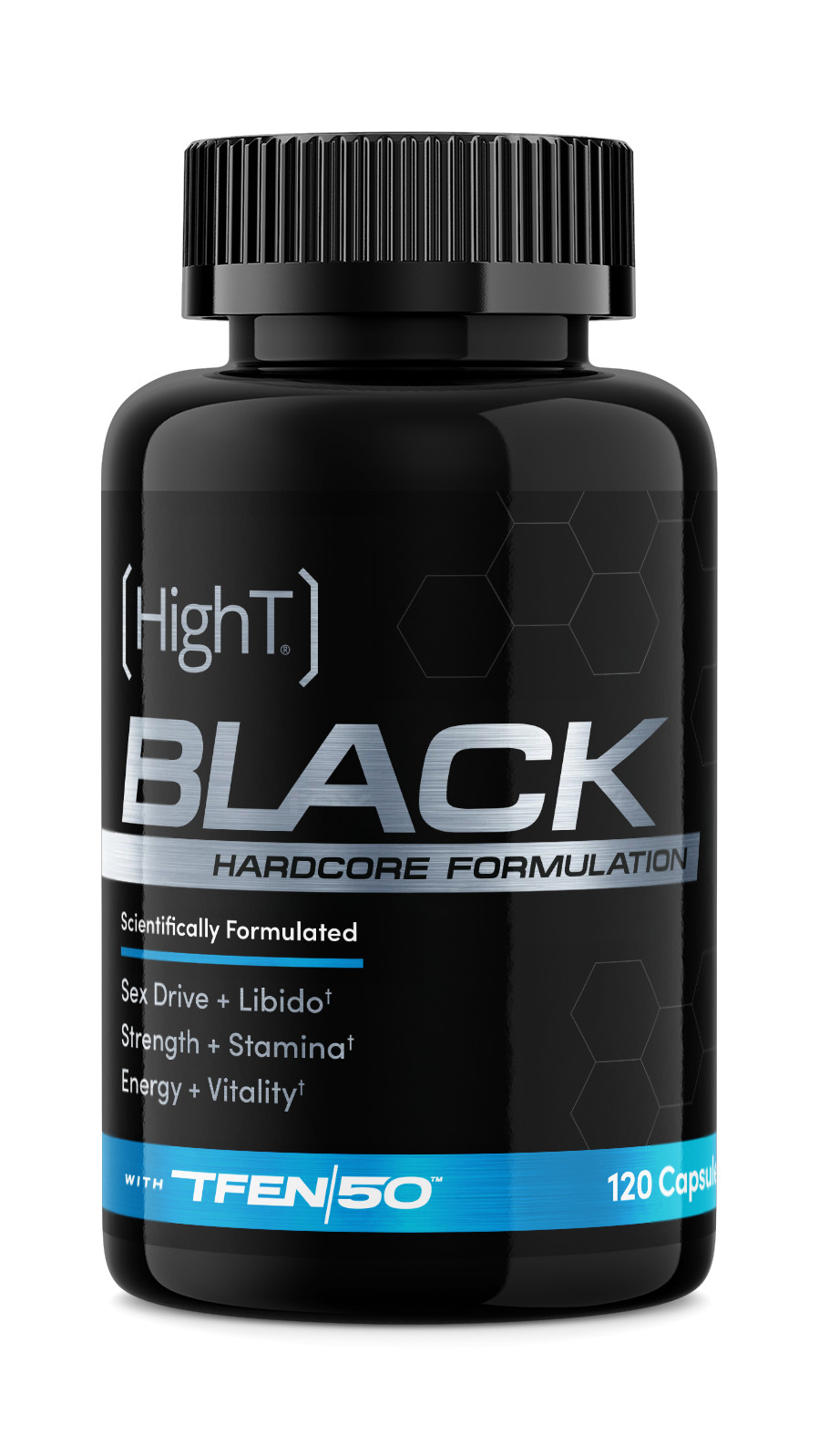 High T Black Testosterone Booster Supplements Strength Stamina Sex Drive 152ct
