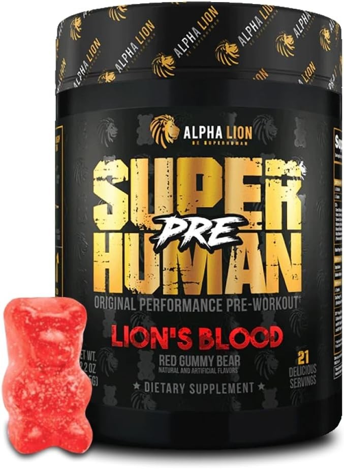 Pre Workout Powder – Long-Lasting Energy, Pump & Focus – Lion’s Blood
