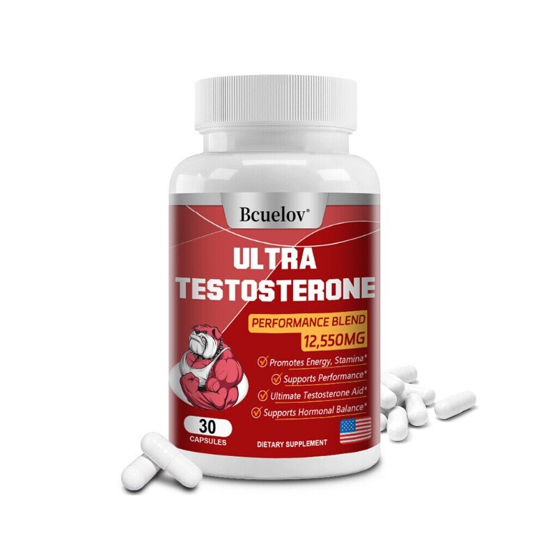 Male testosterone booster to promote muscle growth and increase muscle strength