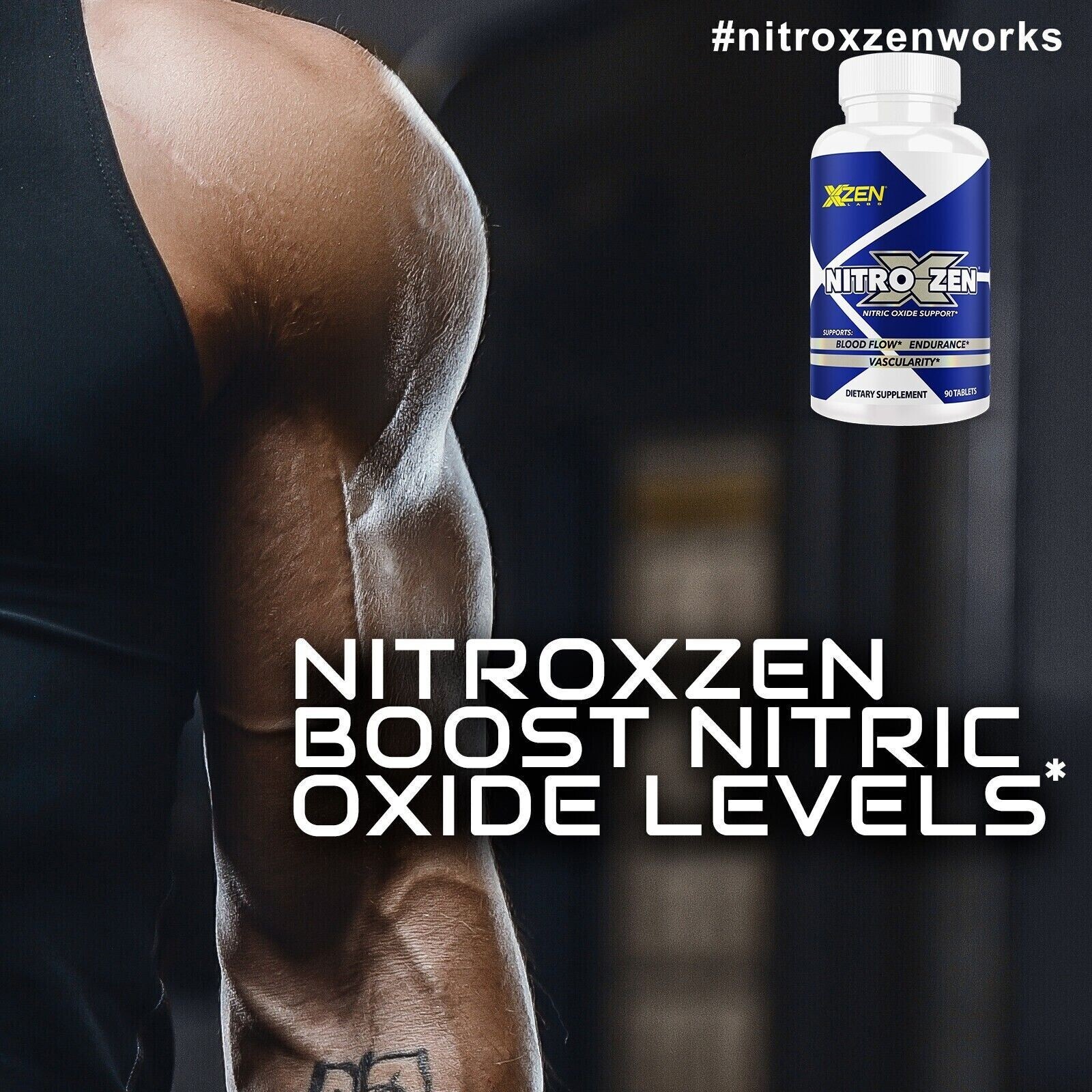 Nitric Oxide Booster Supplement – L-Arginine, L-Citrulline 2210mg Snap 90 pills