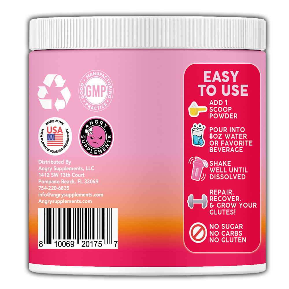 Better Booty Builder Powder Women’s Creatine w Collagen BCAA’s Drink 125G