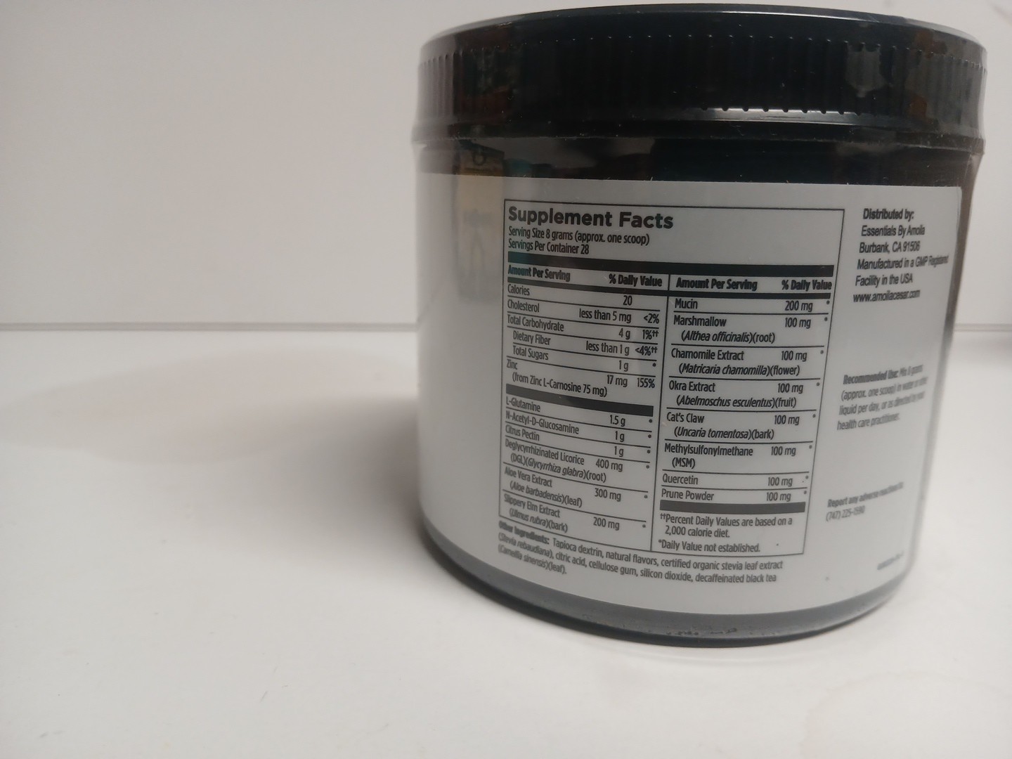 Essentials GI Strength Dietary Supplement 225 G (8 Oz) Peach Flavor