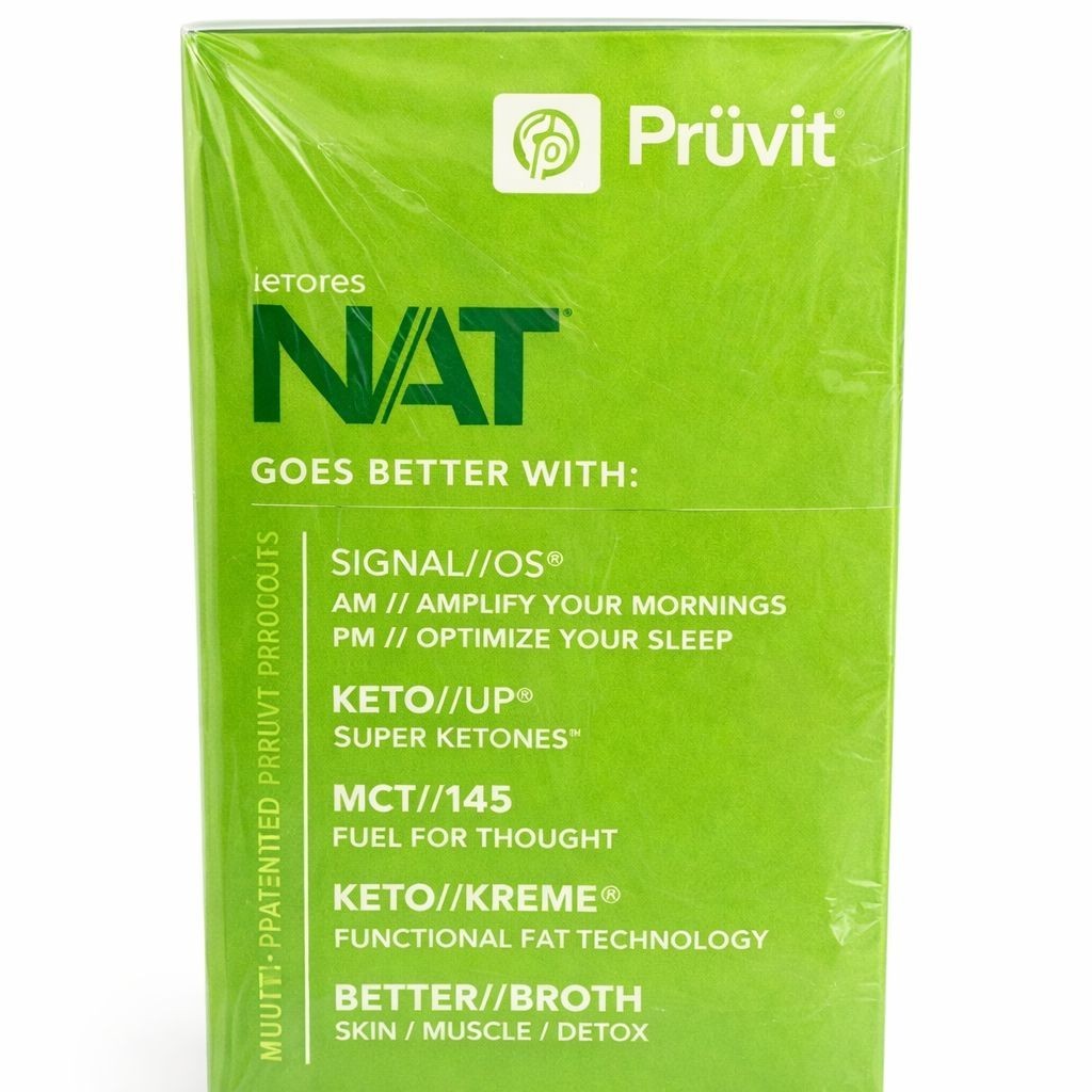 PRUVIT ketone drink Keto Nat LIME TIME Charged 20 pack Free Shipping