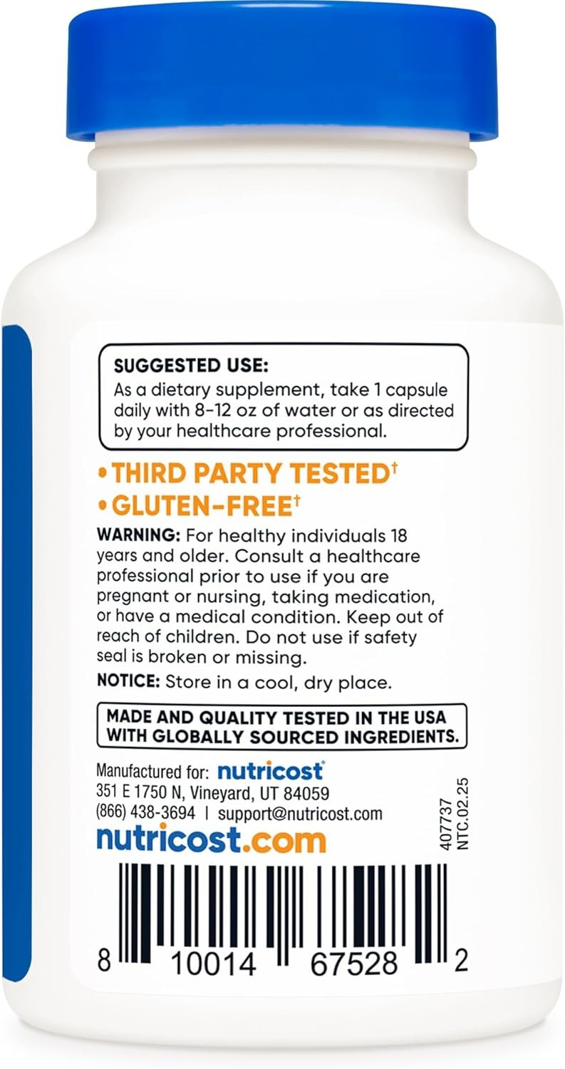Premium Tudca Nutritional Supplement 30 Capsules Non GMO Gluten Free 250mg