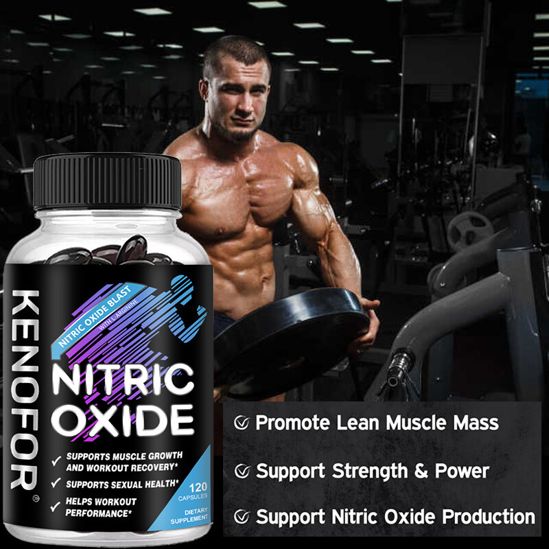 Nitric Oxide & Ultra Testosterone 240 Capsules, Testosterone Booster, ED Support
