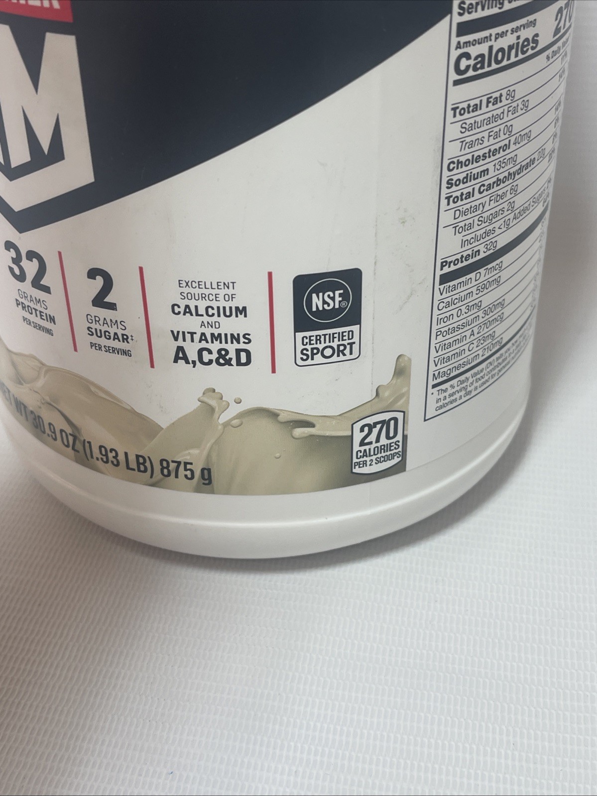 Muscle Milk Lean Muscle Vanilla Creme Protein Powder 1.93 Pound Exp07/2026 New