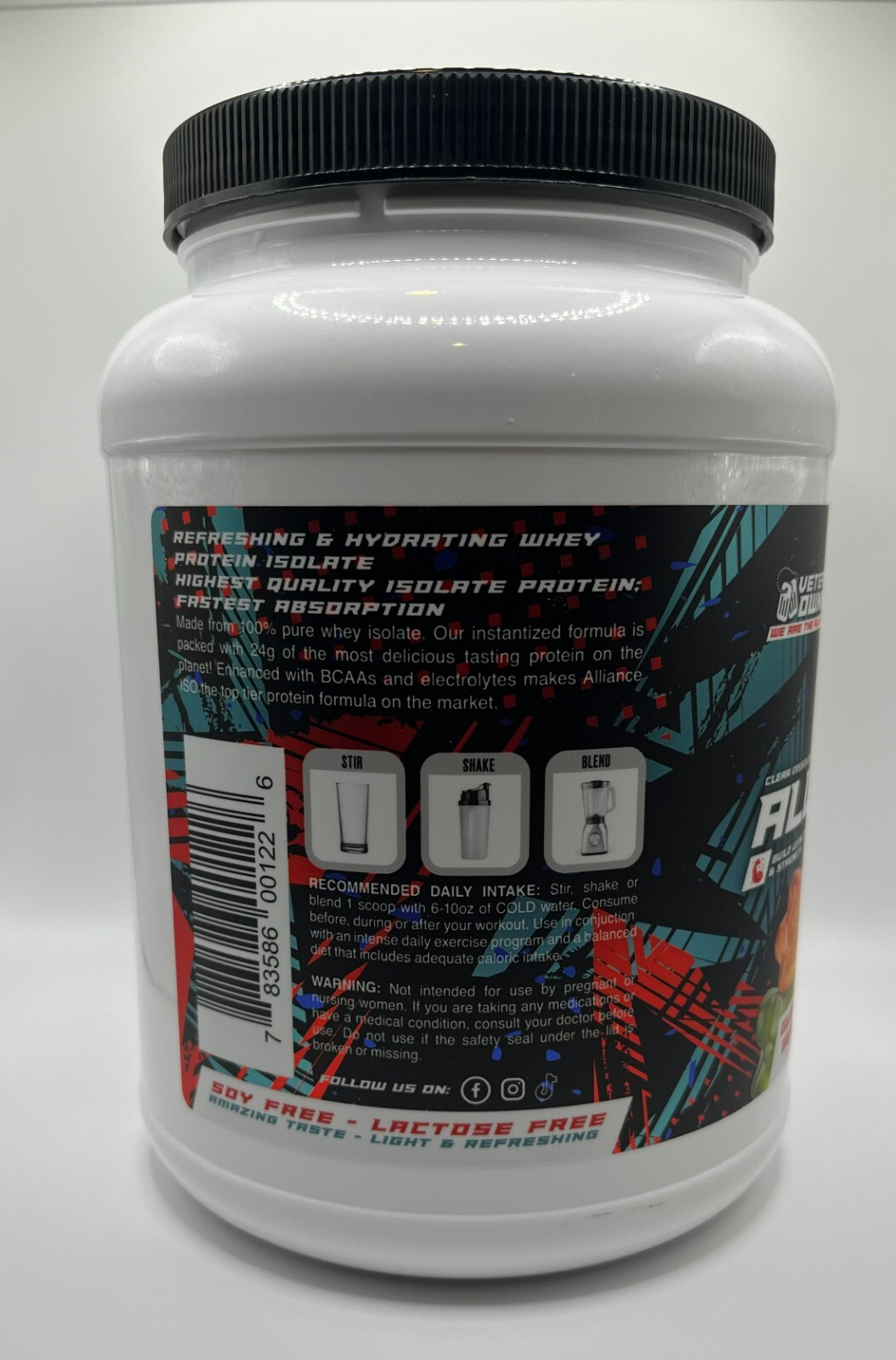 Clear Isolate Protein – Muscle Alliance 20 Servings Gummy Bears 1.3lbs