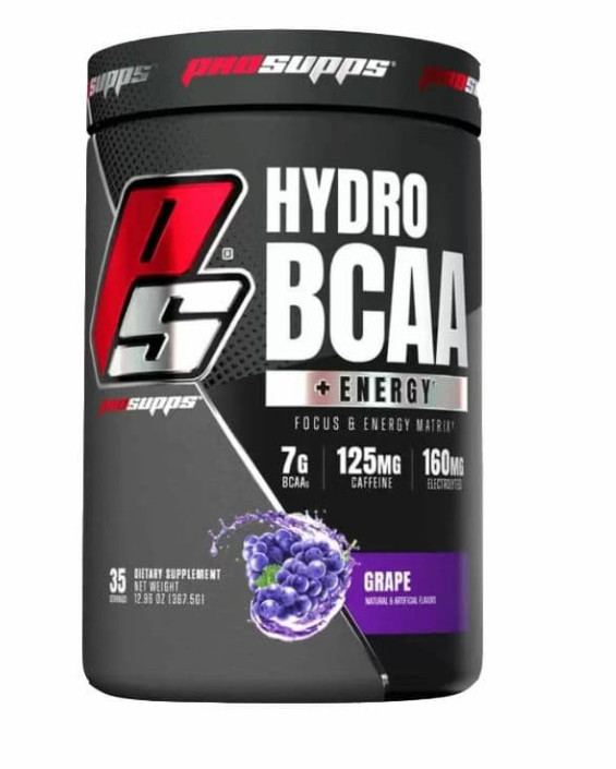 PS HYDRO BCAA PLUS ENERGY GRAPE 125 MG 35 SERV 11/26