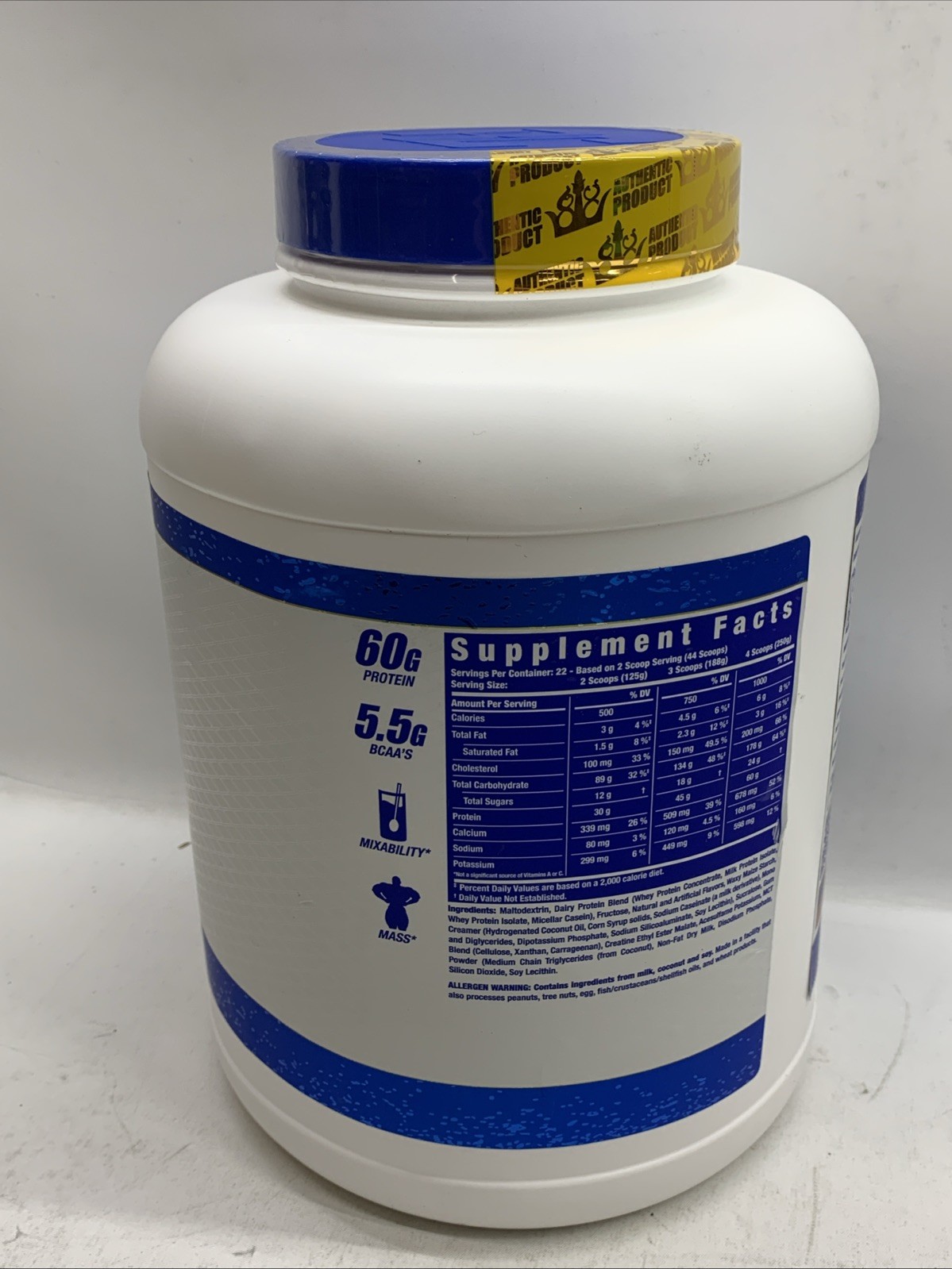 Ronnie Coleman King Mass XL Super Anabolic Growth Accelerator Vanilla Ice Cream