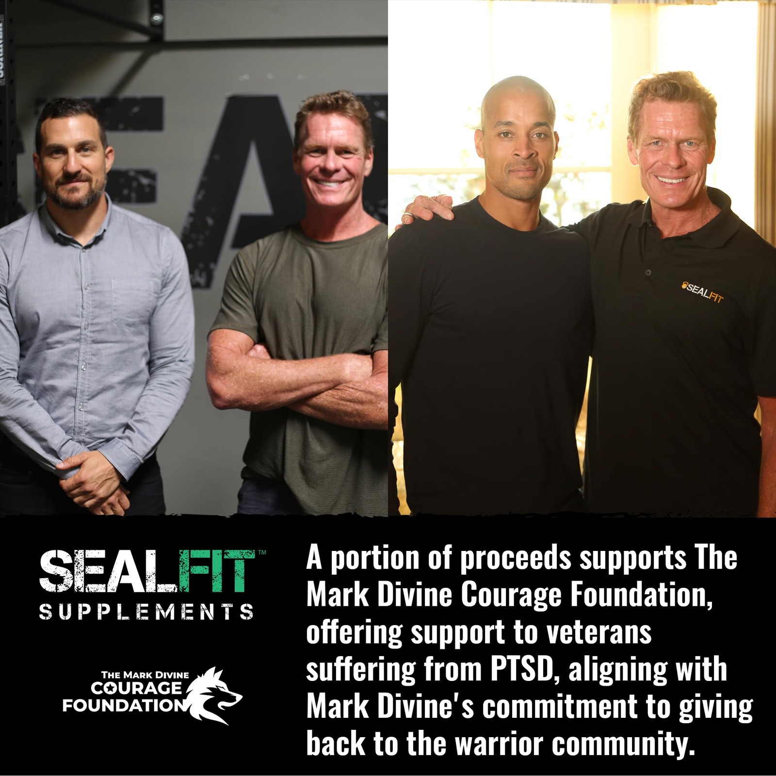 SEALFIT Creatine and Colostrum Powder – 5g Creatine Monohydrate + 1000mg Gras…