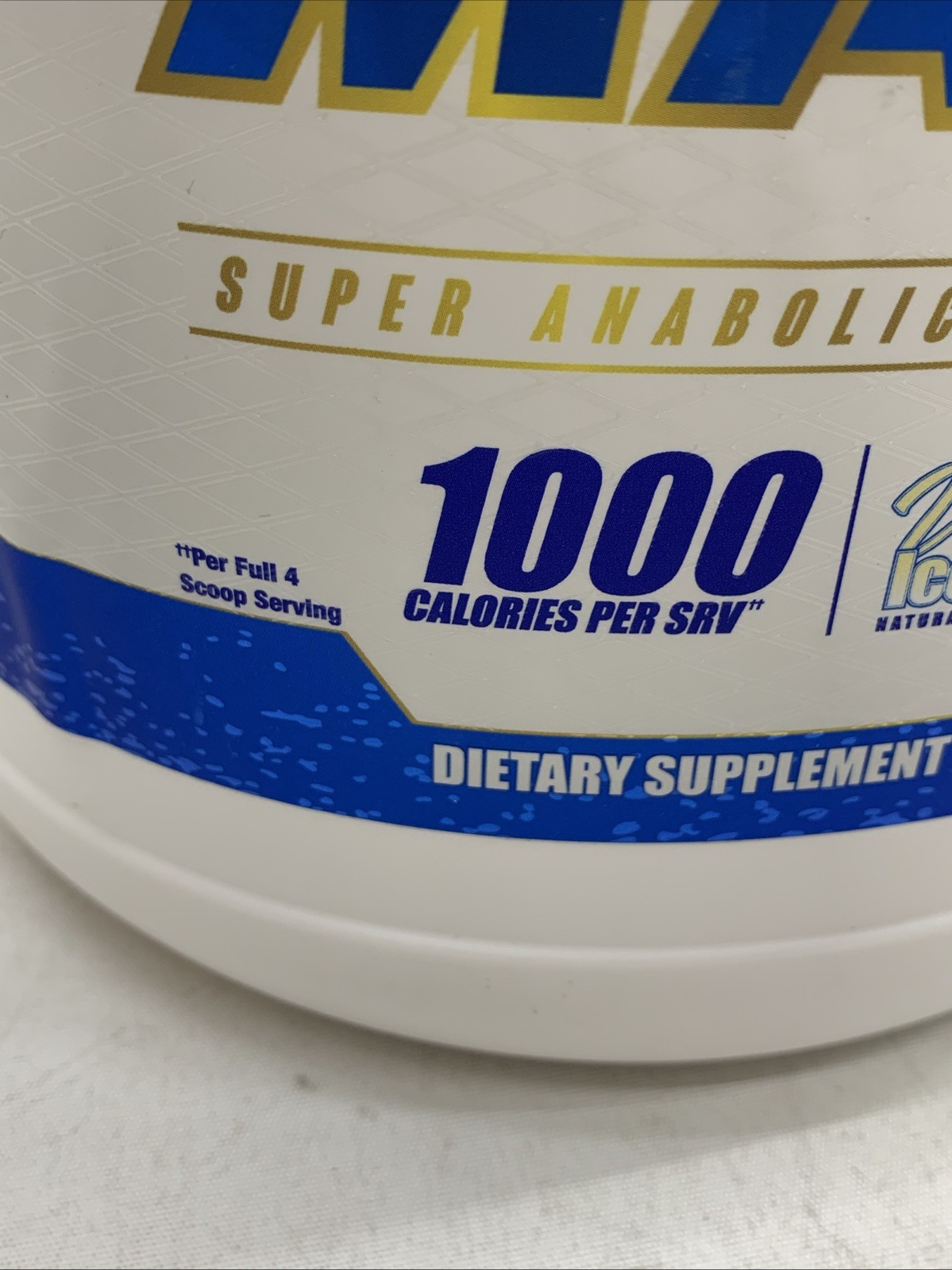 Ronnie Coleman King Mass XL Super Anabolic Growth Accelerator Vanilla Ice Cream