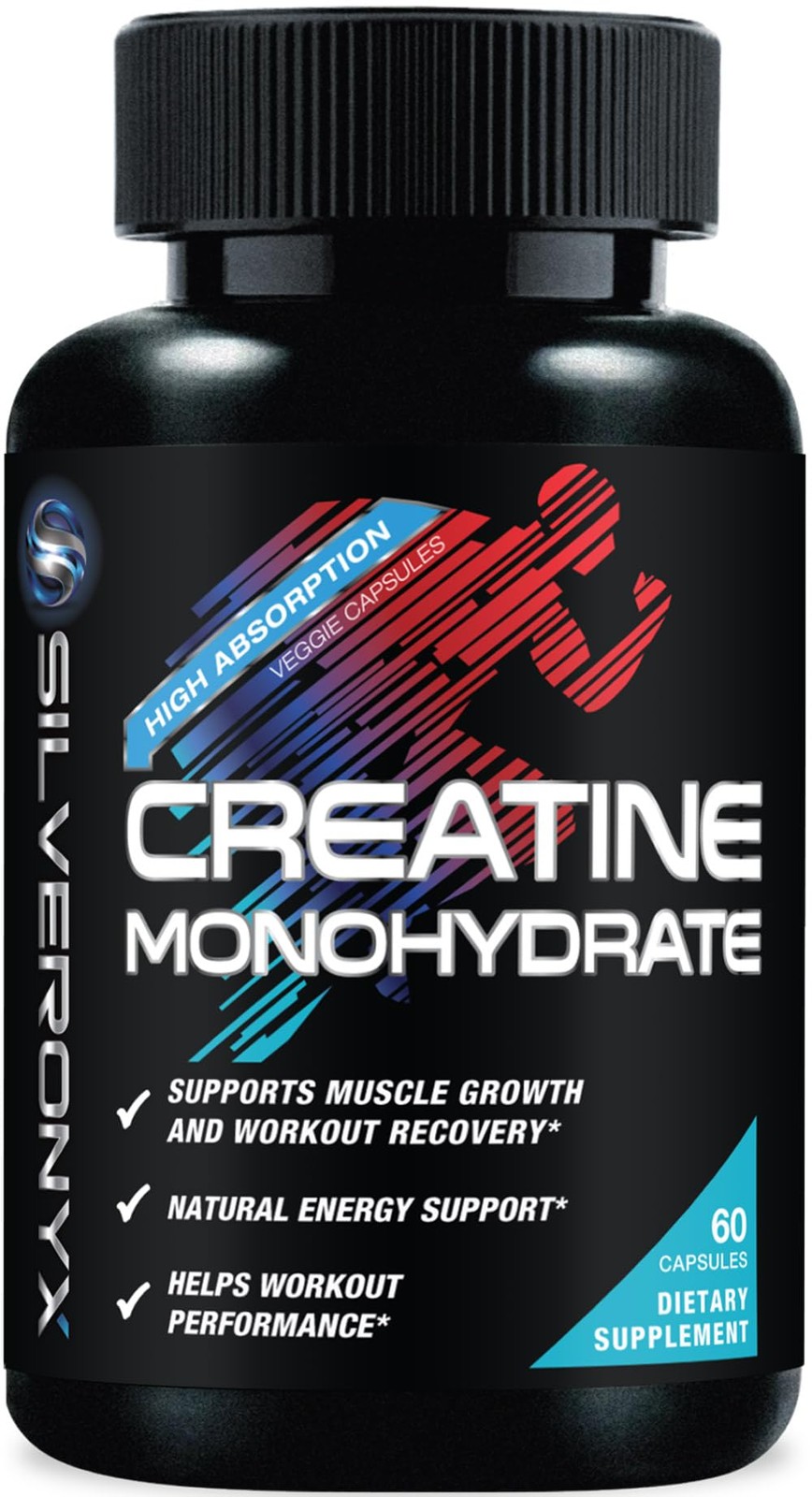 Creatine Monohydrate 3000mg Per Serving – 3X Strength Micronized Creatine Pow…