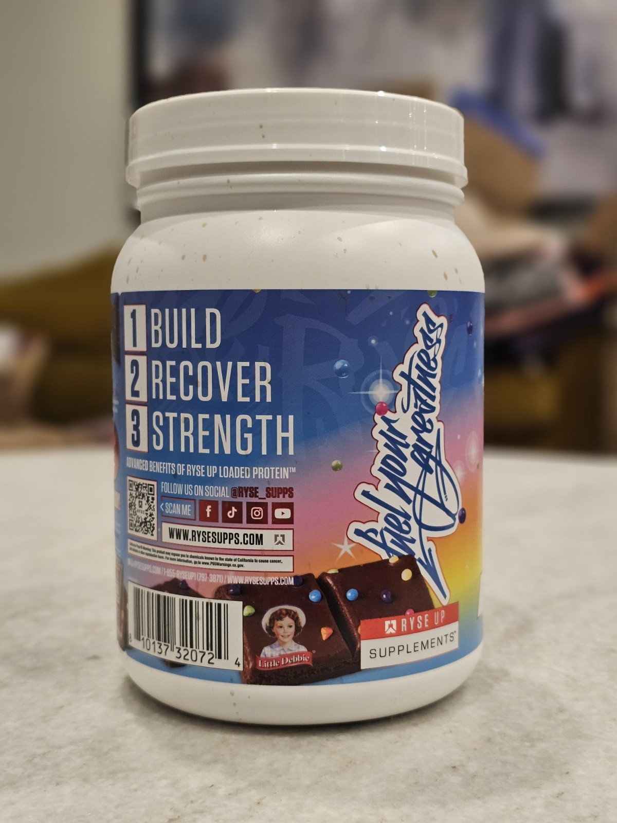 RYSE Loaded Protein Powder, Little Debbie’s Cosmic Brownie, 20 Serving 06/2027