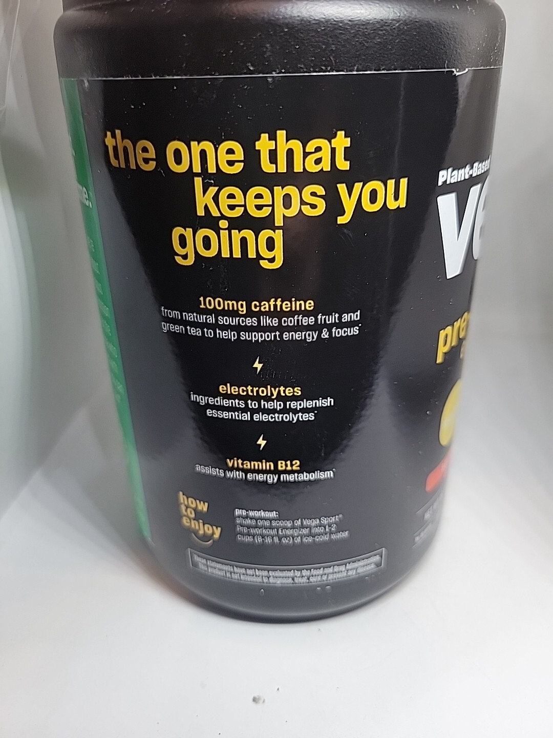 Plant-Based Sport®, Pre-Workout, Strawberry Lemonade, 16.1 oz (455 g)