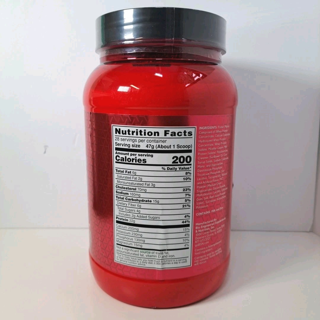 BSN Syntha-6 Ultra Premium Protein Matrix Strawberry Milkshake 2.91 lb Exp 10/26
