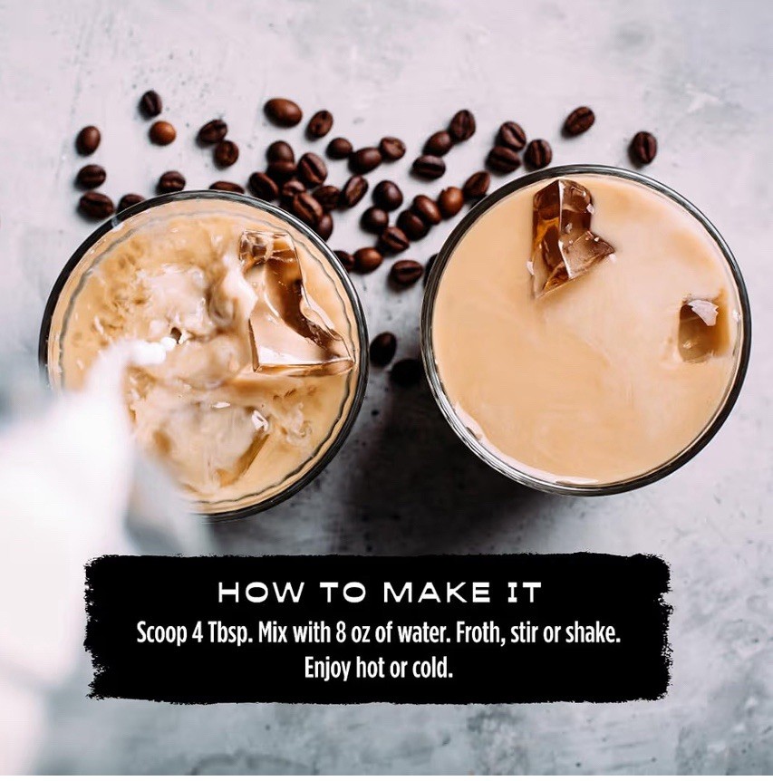 Laird Superfood Protein Coffee, Unsweetened, Premium Whey Protein