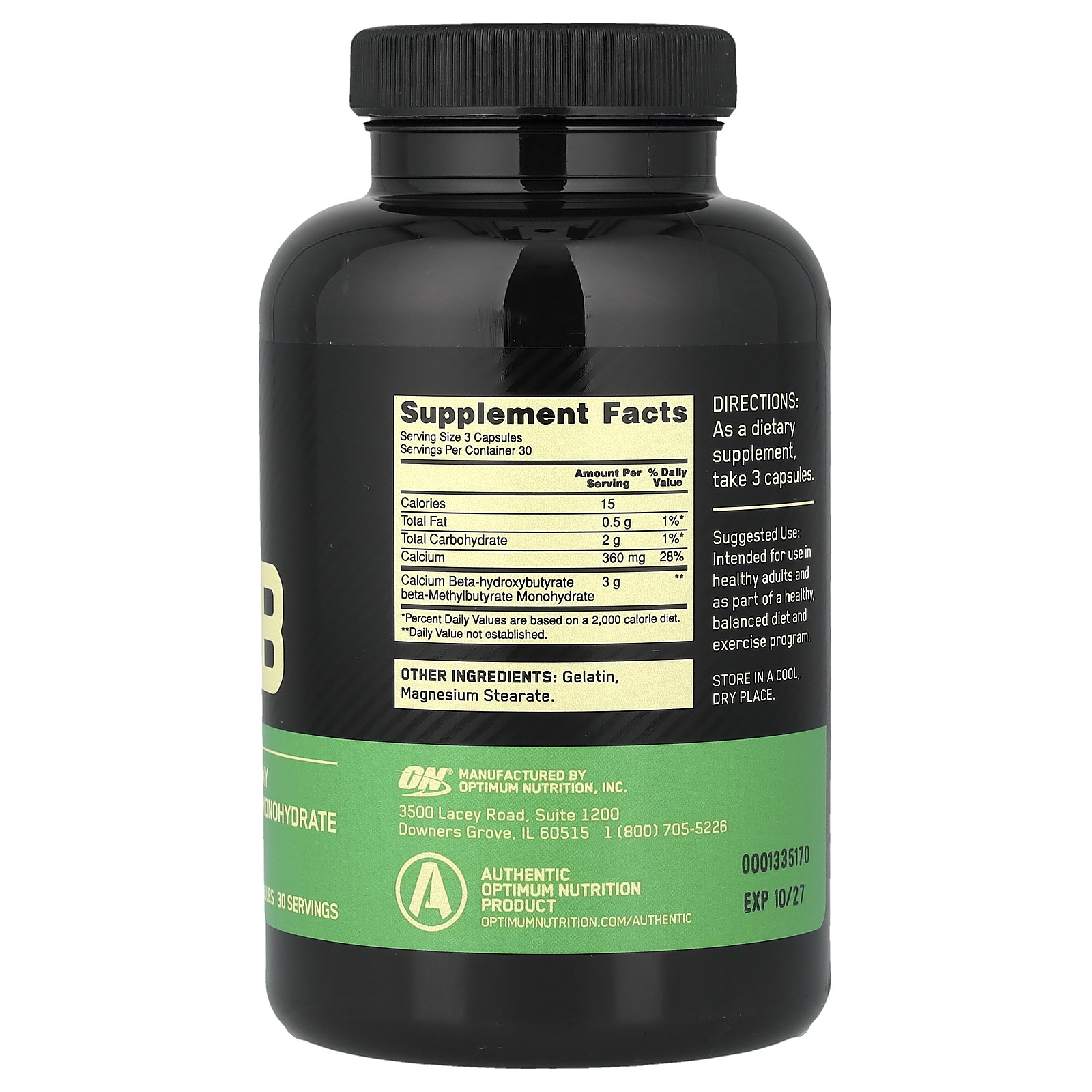 HMB , 90 Capsules