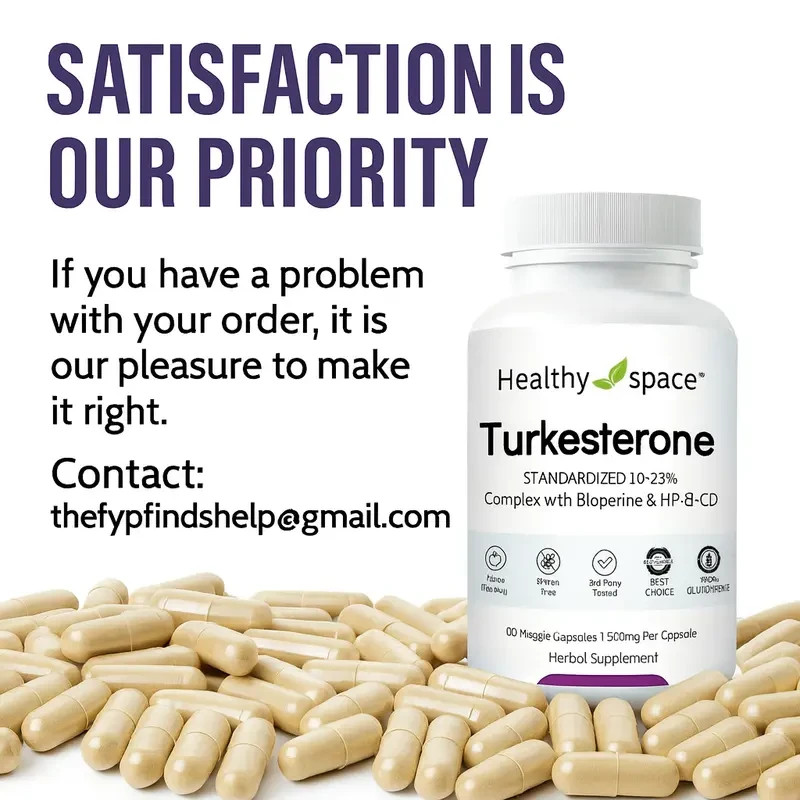 RAW Nutrition Turkesterone Complex Natural Lean Muscle Builder 500mg 60 Capsules