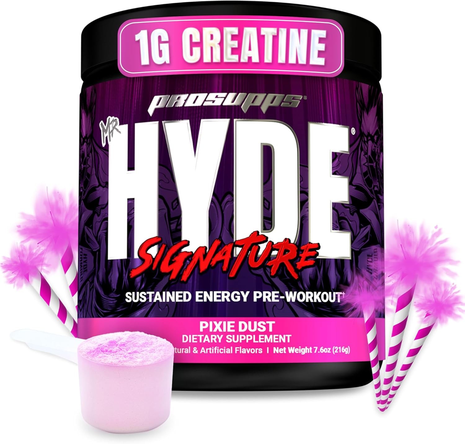 PROSUPPS Mr. Hyde Signature Pre Workout Powder with 30 Servings (Pack of 1)