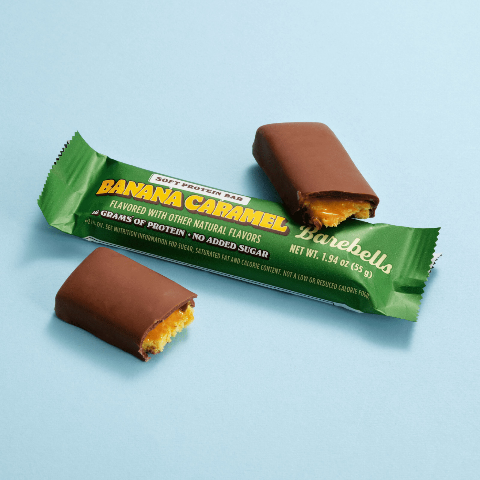 Barebells Soft Protein Bar Banana Caramel 12 Bars Barebell Bars