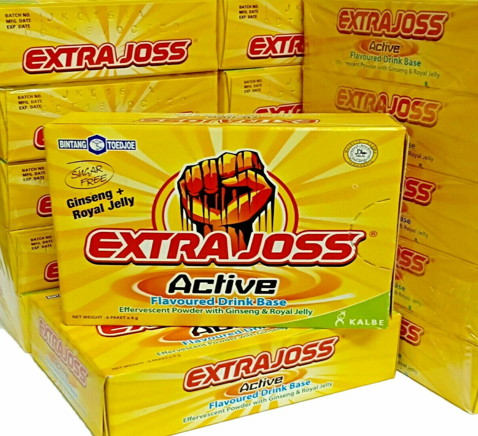 EXTRA JOSS -20 Boxes (120 SACHETS) HALAL Free Shipping DHL EXPRESS