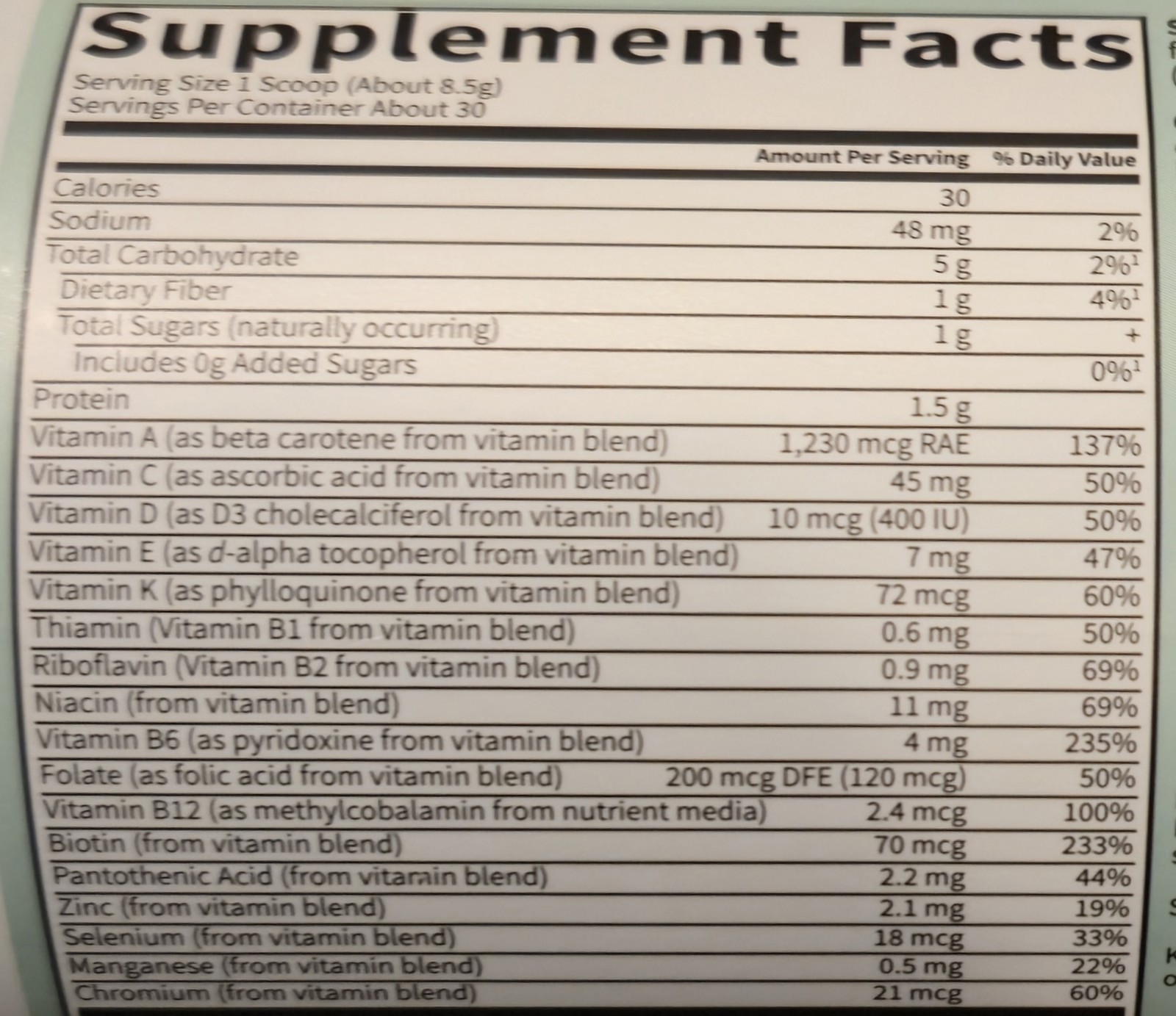 Garden Of Life SPORT ORGANIC GREENS Powder 9 oz (30 Serv) Original Fla BY 05/26