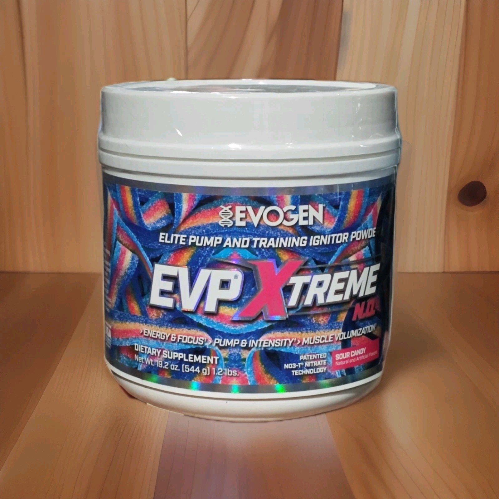 Evogen EVP Xtreme N.O. Elite Pump Powder Sour Candy 1.2lbs