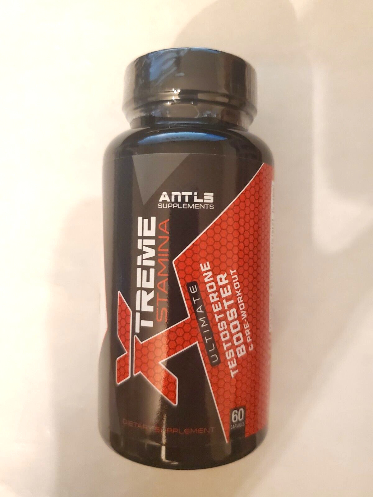 Testosterone Booster Pre Workout Nitric Oxide L arginine Men’s ANTLS SUPPLEMENTS