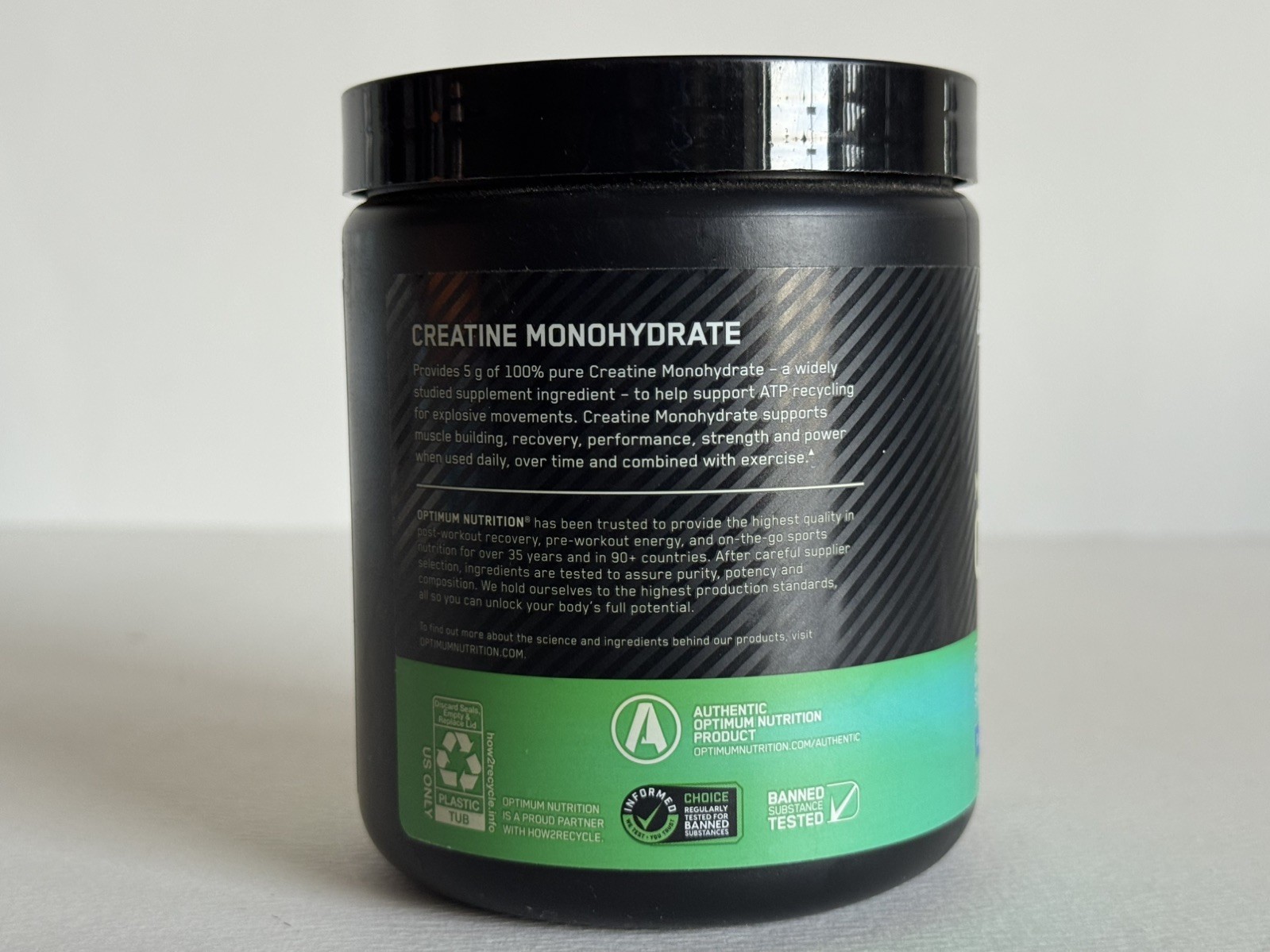 Micronized Creatine Monohydrate Powder, Blueberry Lemonade Creatine, 60 Servings