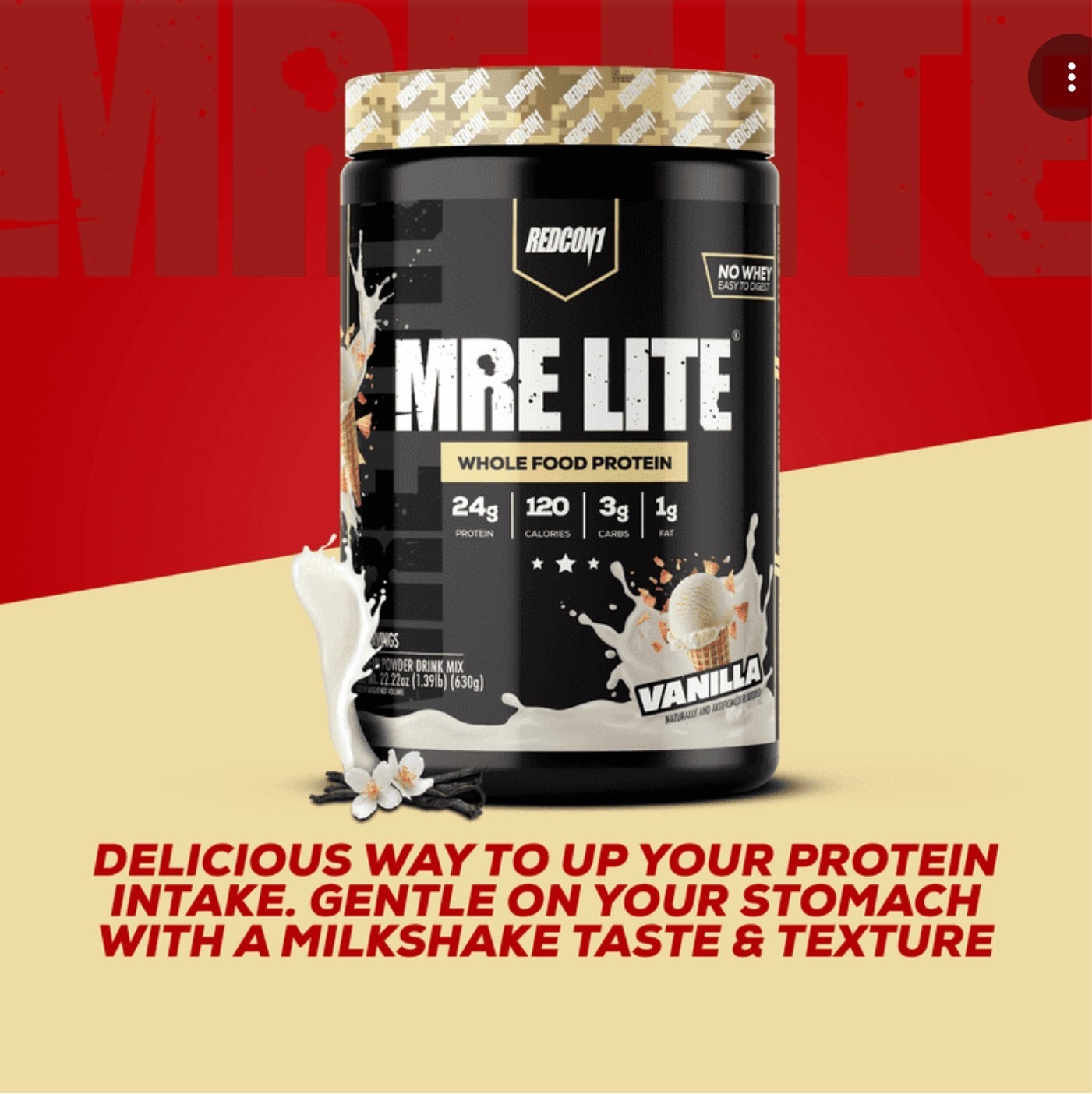 Redcon1 MRE LITE 3 lb (30 Servings) Meal Replace Hostess Twinkies Colab Flavor