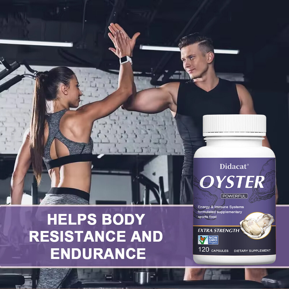 Men’s Vitality Supplement 1000mg Oyster Extract Mens Energy & Immune Support