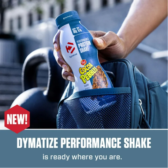 Dymatize Performance Protein Shake, Cocoa Pebbles, 12 Count, 30g Protein