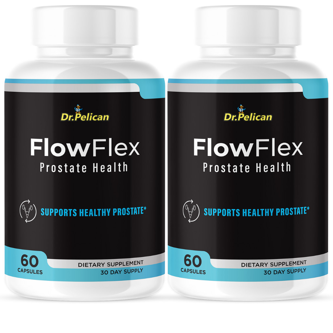 FlowFlex – Prostate Support- 2 Bottles- 120 Capsules