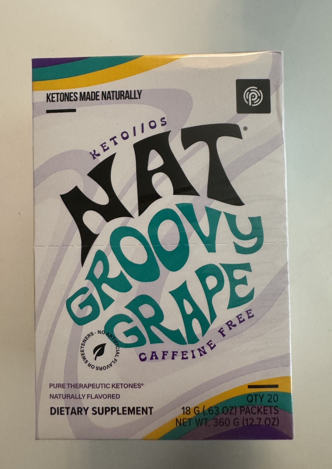 Pruvit OSNAT Ketones GROOVY GRAPE free Caffeine 20pkt *FREE SHIPPING * 2027