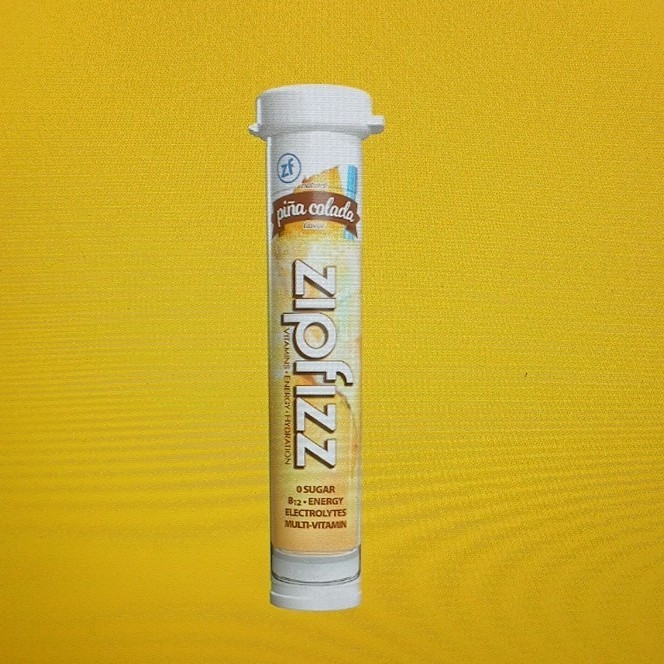 Zipfizz Energy Hydration Drink Mix Powder Vitamin B12 Caffeine Fruit Punch