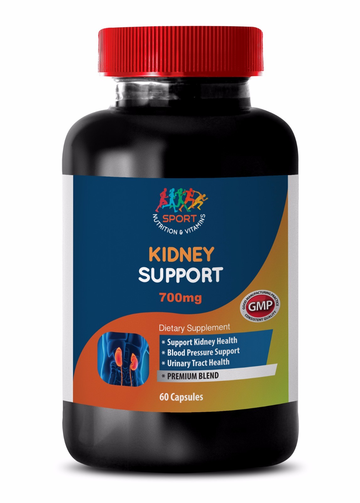 Detoxify Kidneys – KIDNEY SUPPORT – Bladder Health – Kidney Boost – 1 B 60 Ct