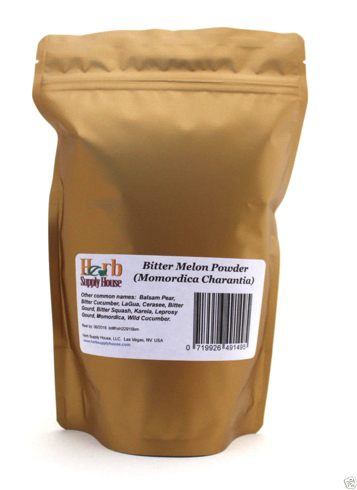 Bitter Melon aka Bitter Gourd Powder 4oz, 1/4lb