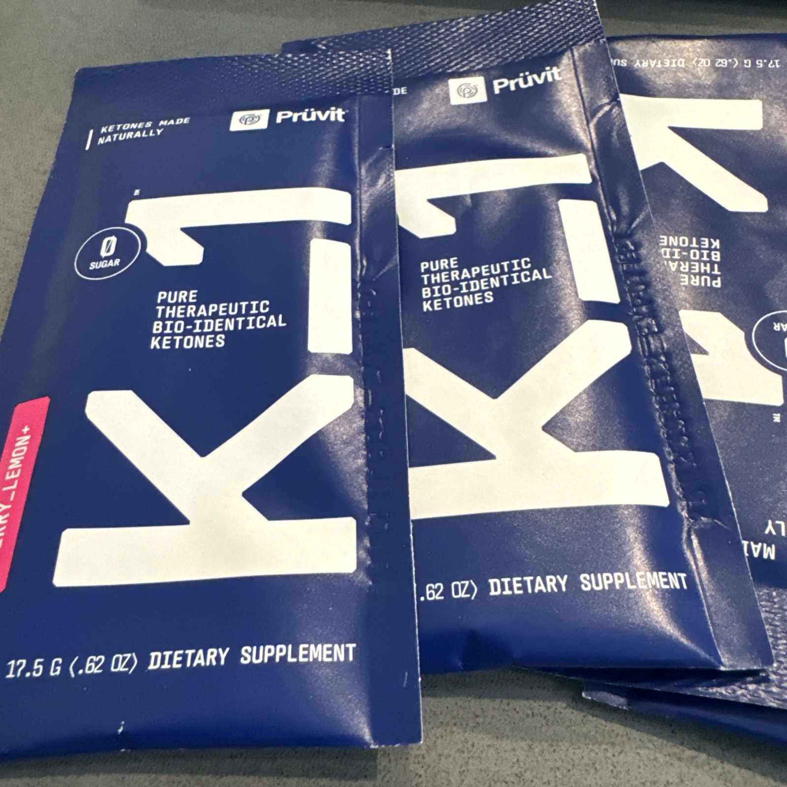 🔥🔥 PRUVIT k1 KETONES berry lemon 5 PACKS – FREE SHIPPING exp 2027