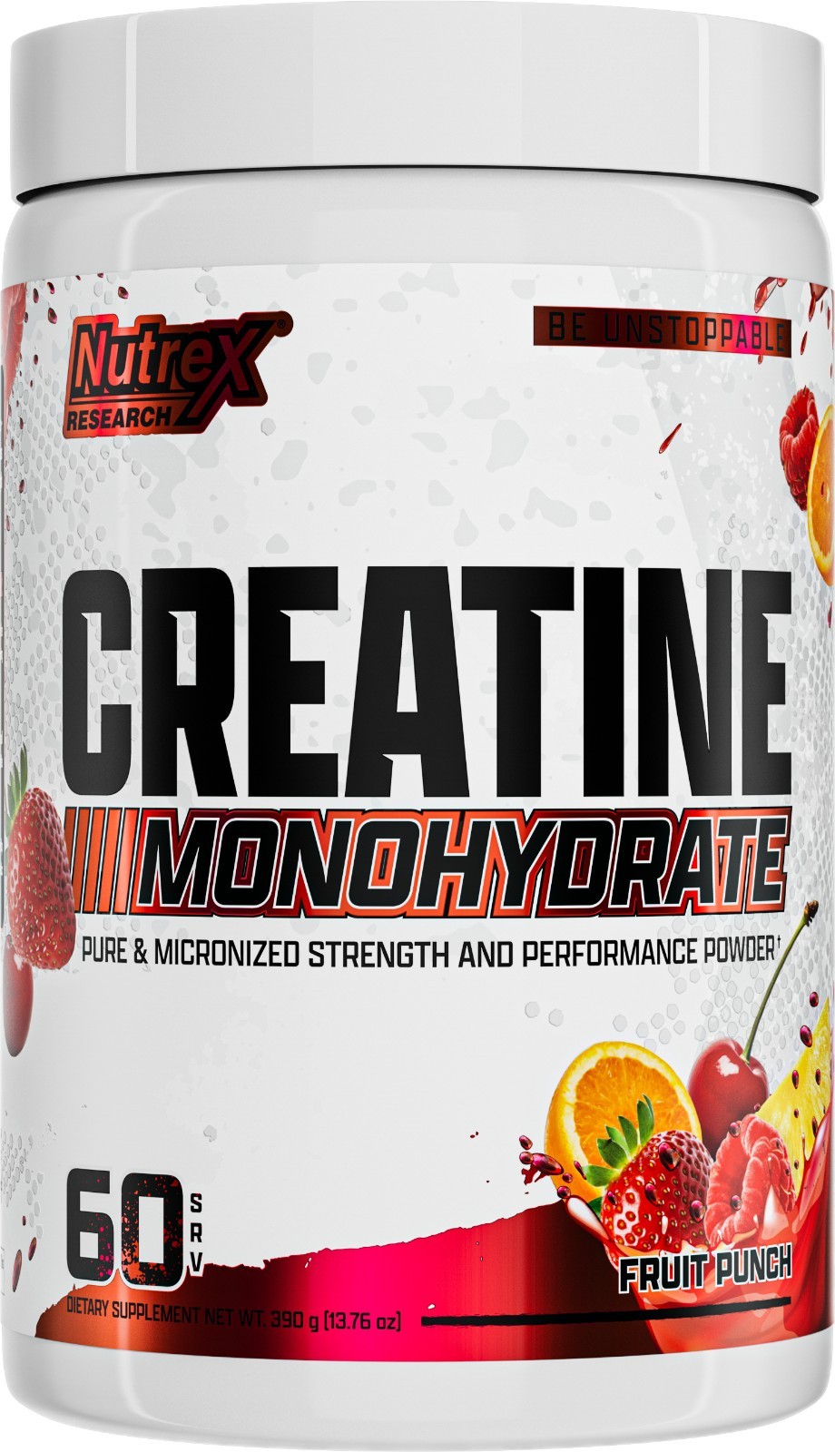 Nutrex Flavored CREATINE Monohydrate Powder Micronized For Men & Women 60 Svgs