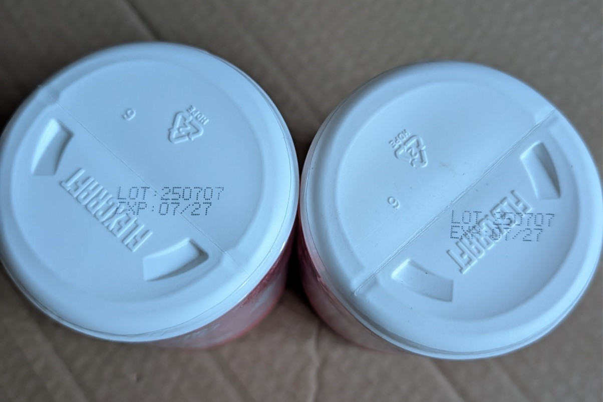 Peach Perfect Creatine Monohydrate Powder Unflavored 7.4Oz Exp 07/27-Lot Of 2