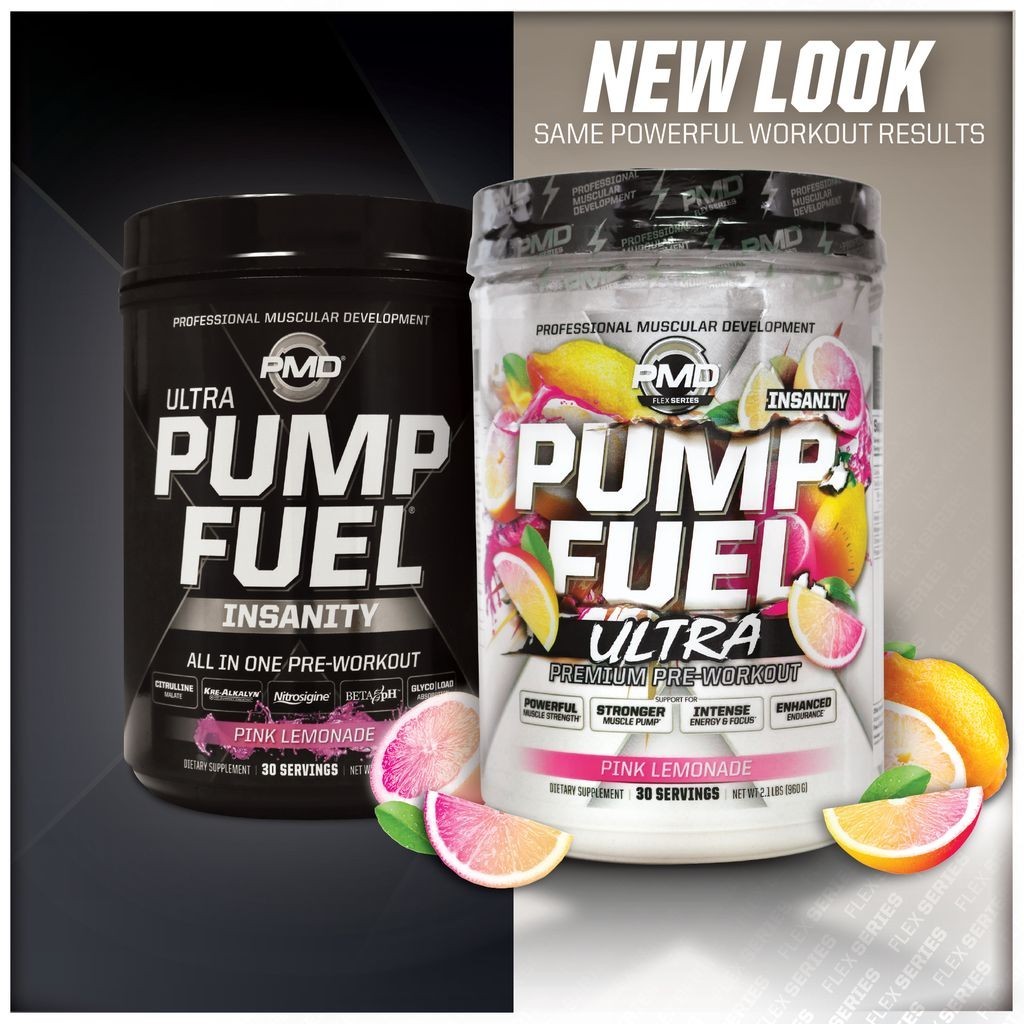 PUMP FUEL ULTRA INSANITY GLYCO LOAD PRE WORKOUT – Pink Lemonade (30 Servings)