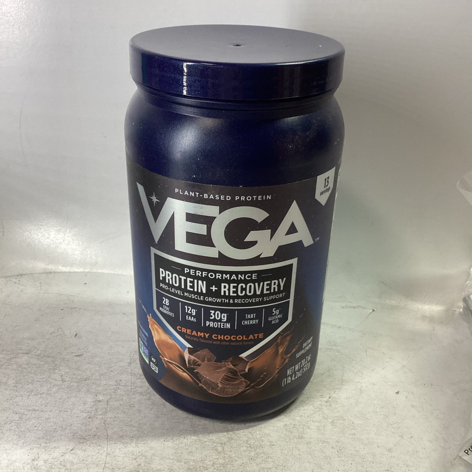 Vega Performance Protein Recovery 20.2oz Chocolate Exp 02/13/2028