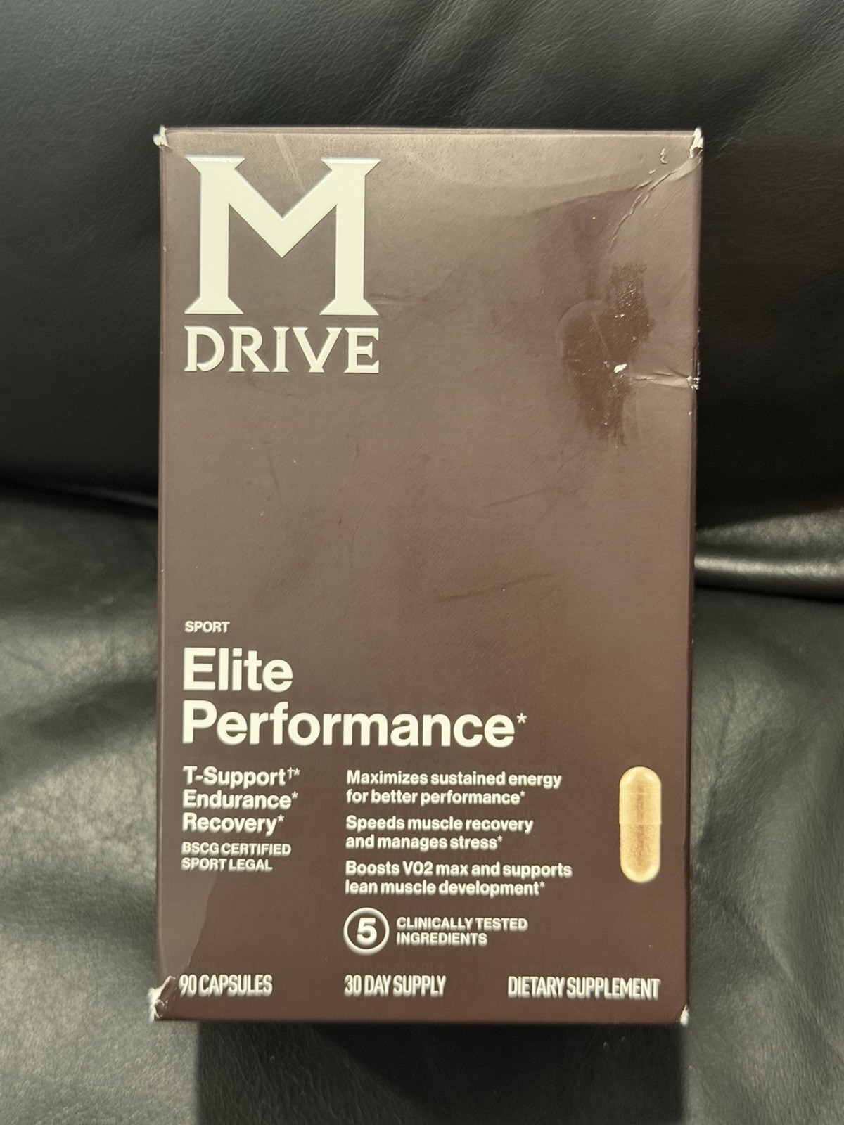 Mdrive Elite Performance Dietary Supplement Capsules 90 Count 30 Day Exp 02/2027