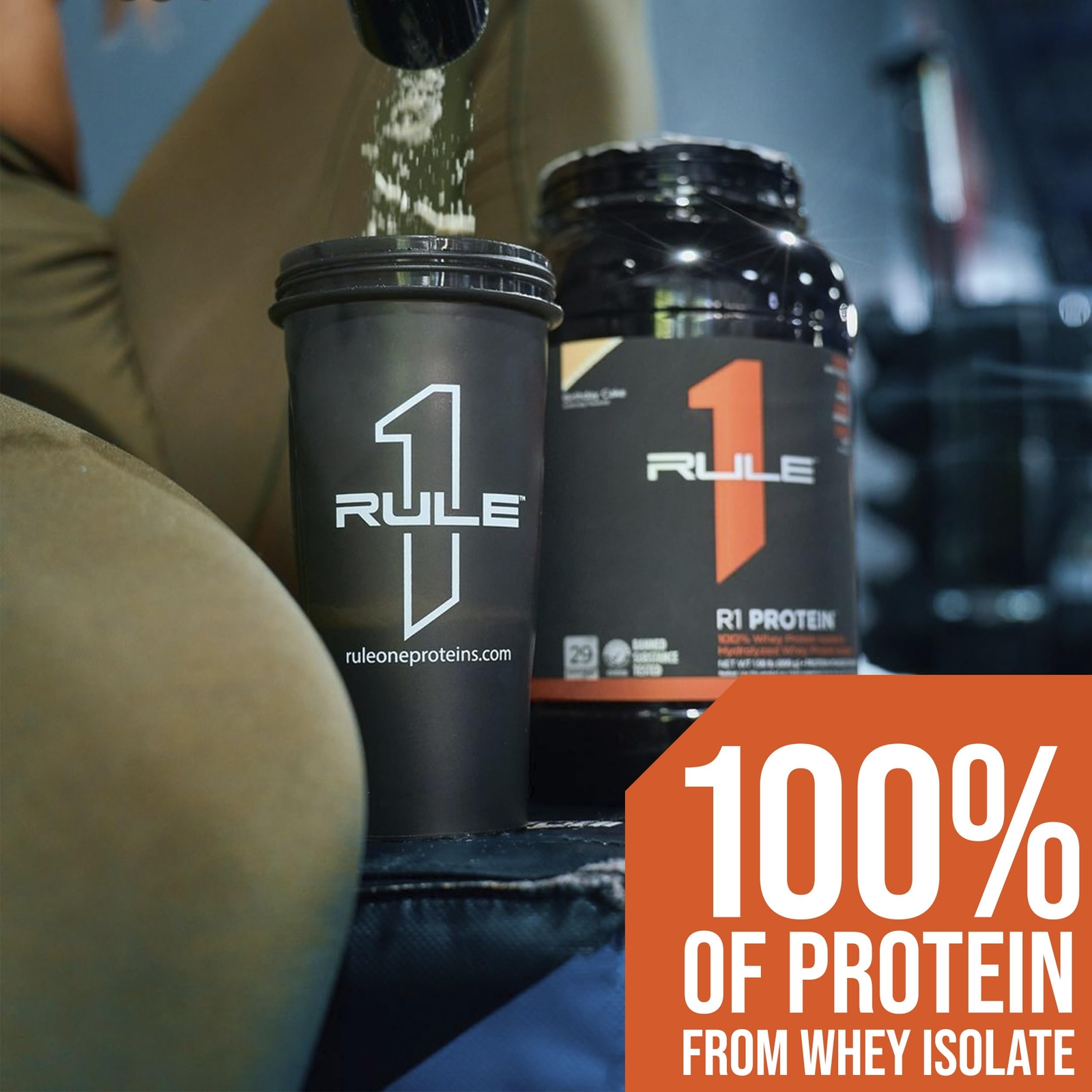 Rule One Proteins R1 Protein – 25g Fast-Acting Super-Pure 100% Isolate and Hy…