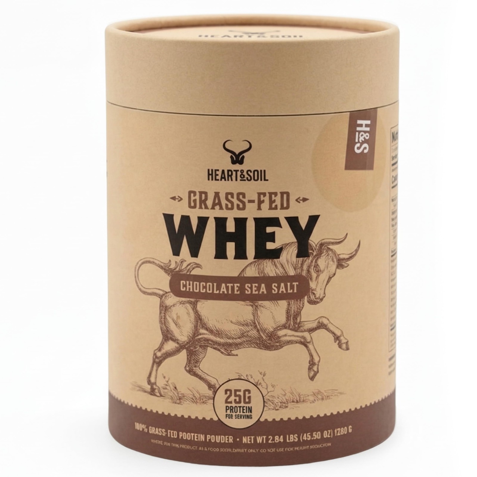 100% Grass Fed Whey Chocolate Protein Powder – Only Four Ingrediants, Absolut…