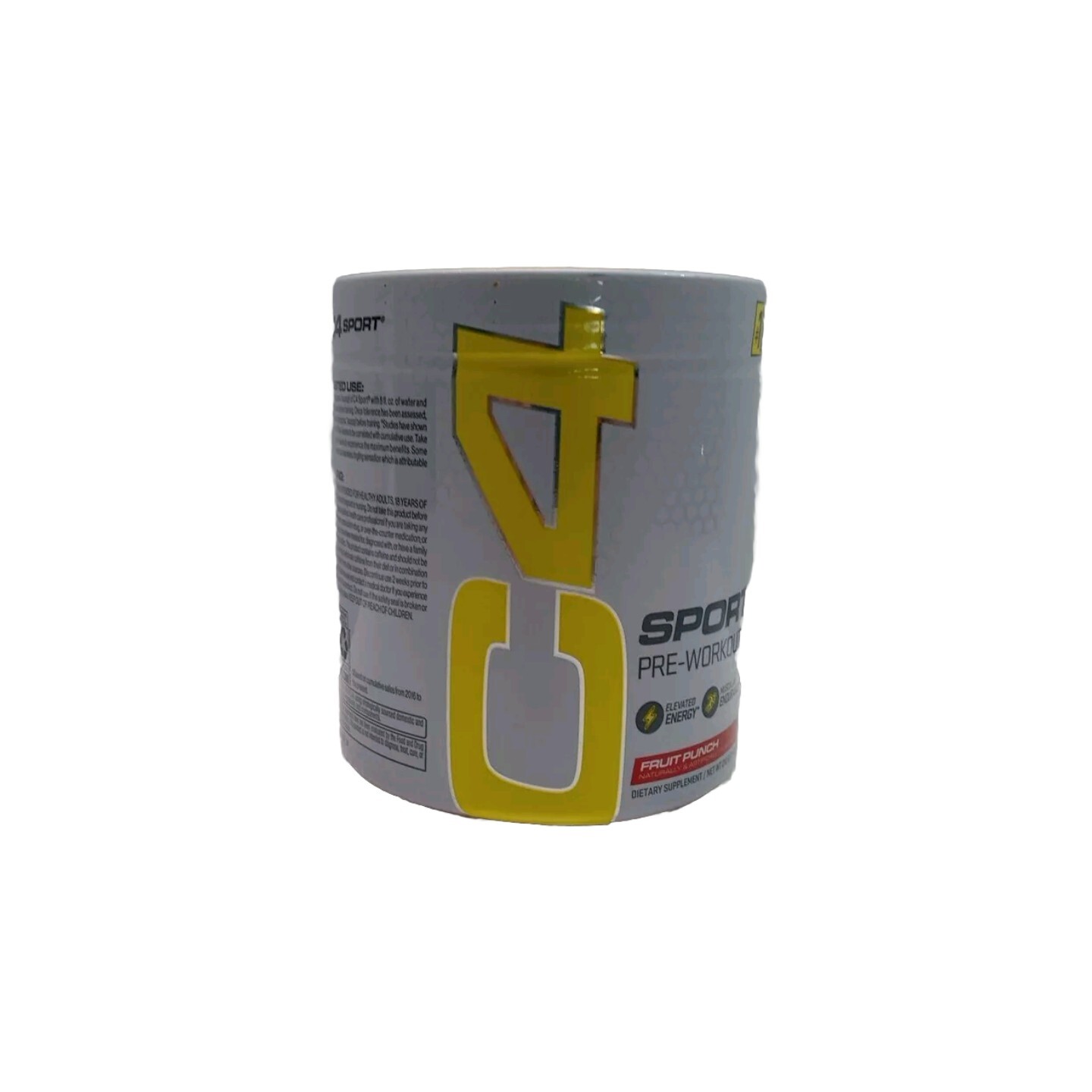 C4 Sport Pre-Workout Fruit Punch Flavor – 7.4oz Exp: 01/2026