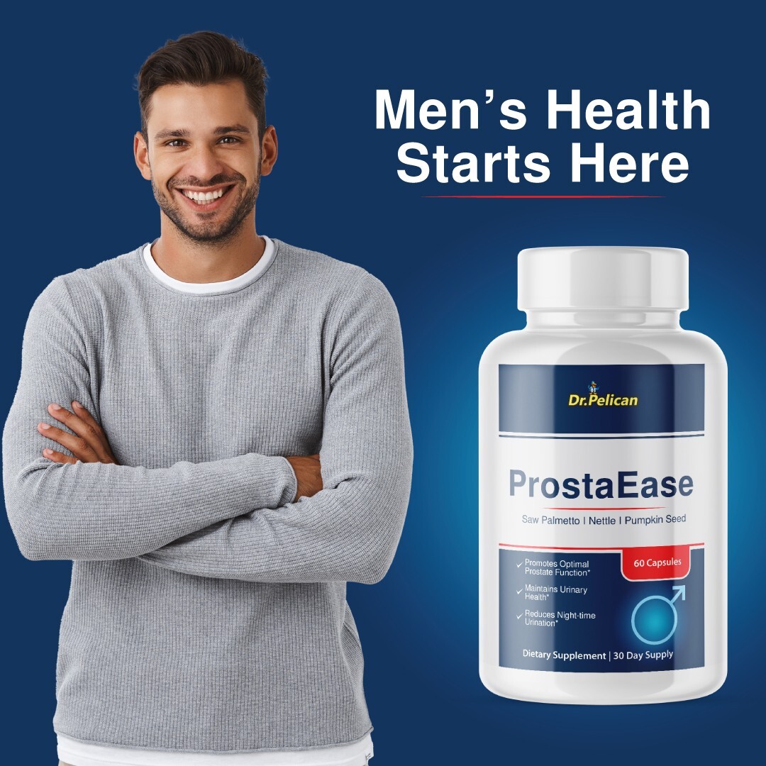 ProstaEase- Support Supplement for Men – Urinary & Bladder Health-4 Bottles